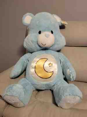 RARE Care Bears Talking Baby Tugs Bear w/Pillow Star In Heart Plush 2003 