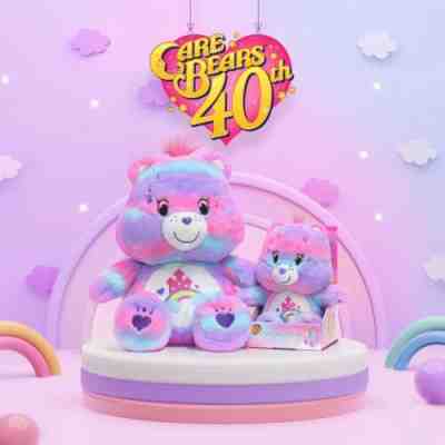 Care Bears Thailand 40th Anniversary new in bag sealed Care A Lot Jumbo Size 20â?