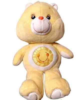 Details about   Care Bears FUNSHINE BEAR Sunshine Sun Yellow 2002 8" Plush Stuffed 