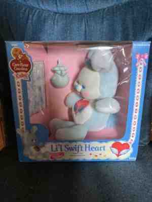Rare Care Bear Cousins Cub Swift Heart Rabbit 1986 Vintage in original box