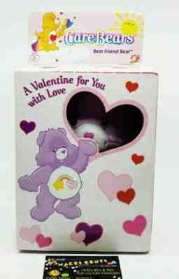 Rare 2004 TCFC Best Friend Bear Care Bear Valentine ??s Day Edition w/ Box