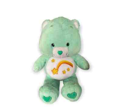 Wish Green 24 to 26 inch Care Bear 2002 Plush