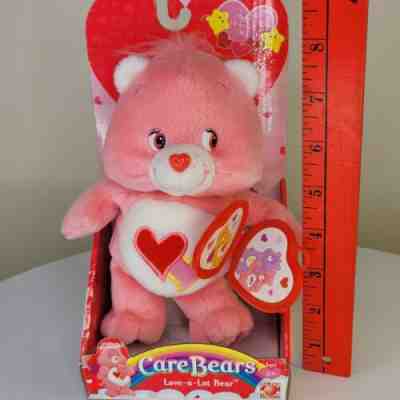New 2005 Care Bears Love-A-Lot Happy Valentines Day Bear Play Along 7