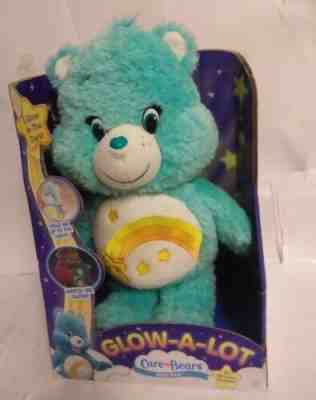 Care Bears Wish Bear Glow A Lot Blue Plush 13