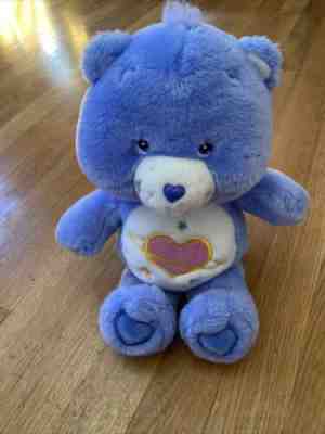 Vintage Care Bears Daydream Bear Plush Special Edition Talking Tested Works 2004