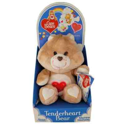 Vintage Kenner Care Bear Grumpy Bear Stuffed Plush New in Box No Tag