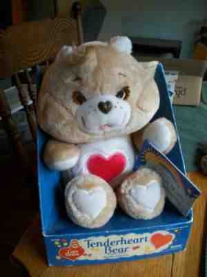 Vintage 1980s Care Bears Tenderheart in box
