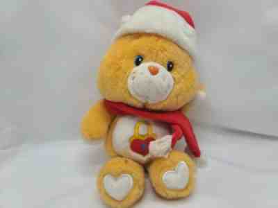 20th Anniversary Care Bears Secret Heart Bear Santa Christmas Happy Holidays