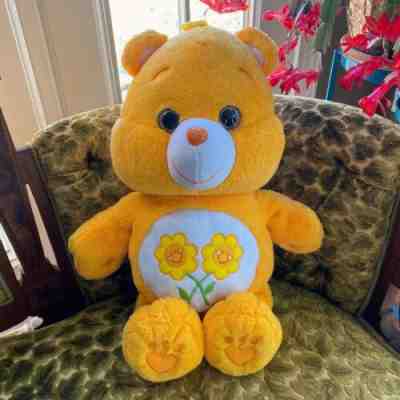Jumbo 21â? Orange Flower Care Bear Plush Friend Bear