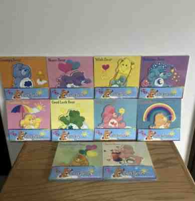 Care Bear 10 Wooden Inlay Puzzles 2003 Sealed