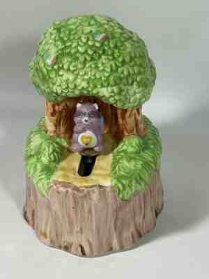 Vintage Care Bears Cousins Bright Heart Raccoon 6â? Music Box