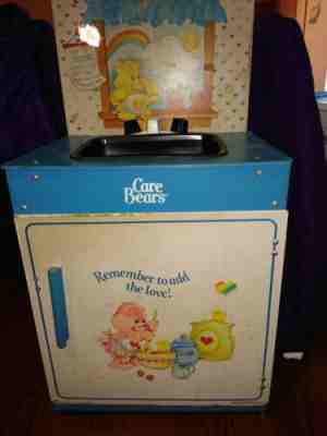 Vintage Care Bears Furniture Kitchen Sink Playset 1980s 32 inches tall