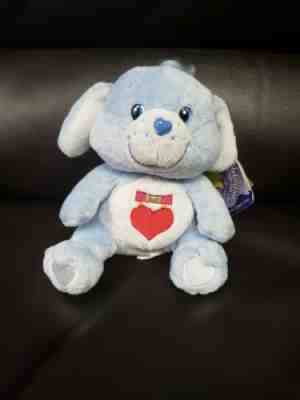 NWT Care Bears Celebration Collection Loyal Heart Dog Bear Cousin Blue RARE