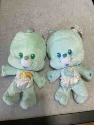 CARE BEAR CUBS Bedtime Cub Wish LOT 8" Plush Stuffed Animal NWT VTG Beanie G5