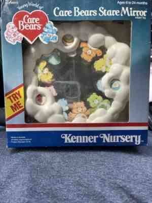 Kenner 1984 Care Bears Nursery Preschool Stare Mirror Vintage MOC Baby Toys