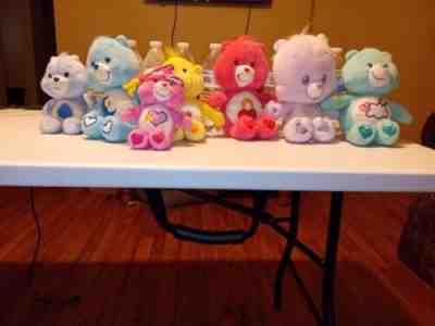 Lot Of 8 Different Vintage Early '00s Care Bears Cousins Cubs Etc