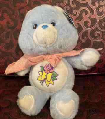 Rare 20th Anniversary Care Bear GRAMS 8inch Plush Doll Collection. WOT