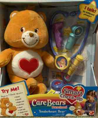 Care Bears Smart Check Up: Tenderheart Bear. NIB, 2005. Talks!