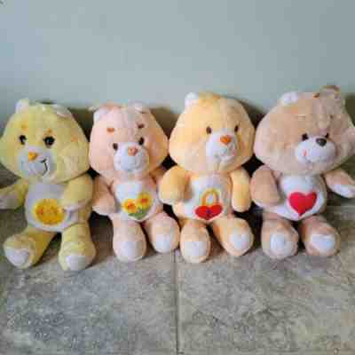 1983 Vintage Care Bears Lot Of 9