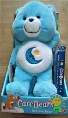 NEW 12" Blue "BEDTIME" Care Bear w/The Best Way to Make Friends & VHS UNOPENED