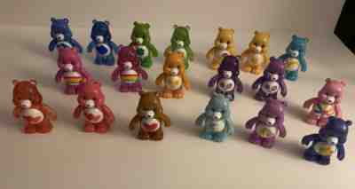 Â©JP Just Play CARE BEARS Lot of 19 plastic figures 3