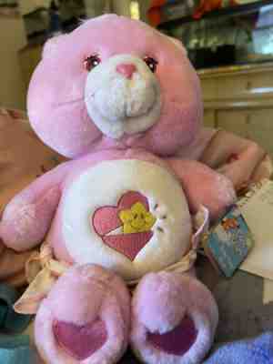 Care Bear Pink Baby Hugs series #1 9 inch 2004