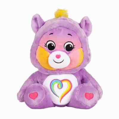 Care Bears 12â? Lot of 4x Bears 2021 2012 Hoodie Friends Collector Plush
