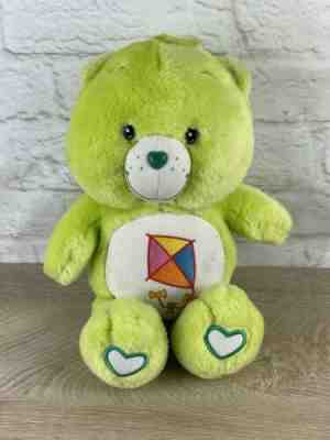 Care Bears Do Your Best Green Kite Glitter & Glow in The Dark Plush Toy 12â? 2004