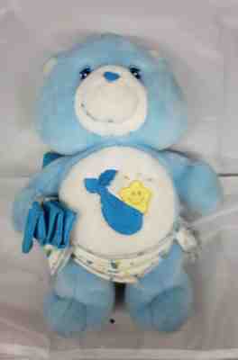 Talking Care Bears Baby Tugs 10â? Blue Plush Bear Diaper 2003 Play Along Works