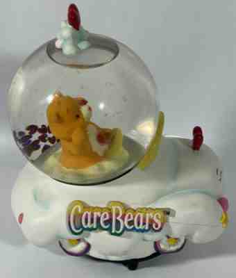 Care Bears Cloud Car W/ Tenderheart Bear Musical Snow Globe -you are my sunshine