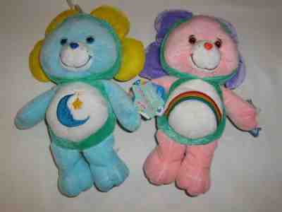 Care Bears Special Edition Natural Wonders Cheer Bear and Bedtime Bear - New