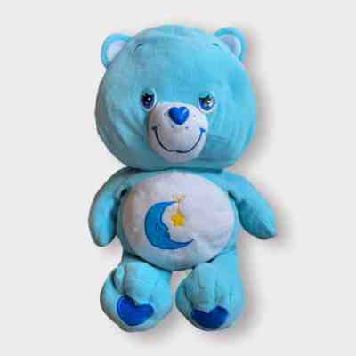 VTG 2003 24â? Care Bears Bedtime Bear Jumbo Giant Large Blue Plush Stuffed Animal