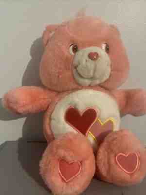 2003 Care Bears Love-A-Lot Bear Talking Singing Motion Plush Pink Toy 13