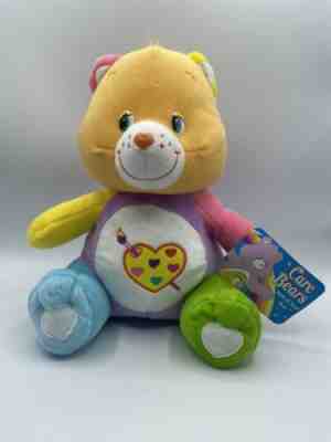 2006 NANCO Care Bears Work of Heart Bear Plush Doll 10.5â? NWT