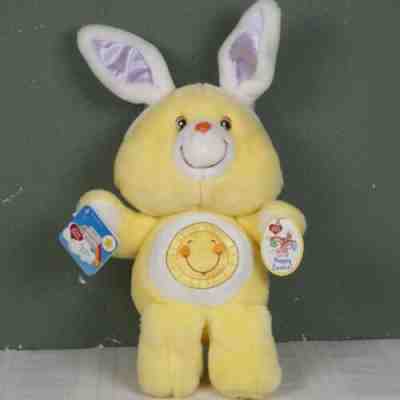 Vtg Care Bears Funshine Rabbit Happy Easter Jumbo Plush 18