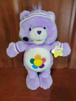 Works! Care Bears 2004 Fit 'N' Fun Harmony Bear Work Out Electronic