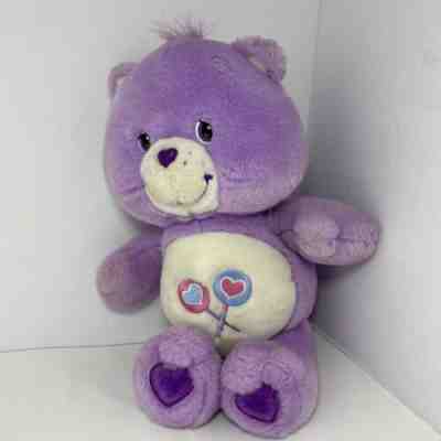 2002 CARE BEARS Share Bear Plush Stuffed Animal 13