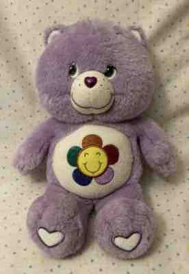 Care Bears 2006 Glow-a-Lot Harmony Bear Glow in the Dark Stuffed Animal Plush