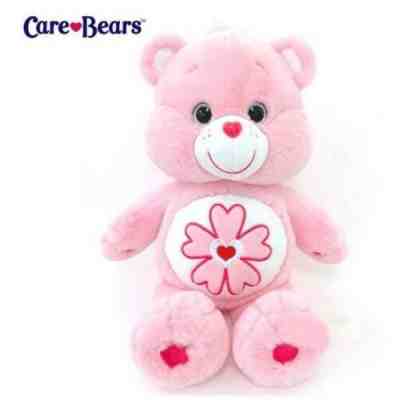 Care Bears Cherry Blossom Pink Plush Doll 27cm New Official Licensed