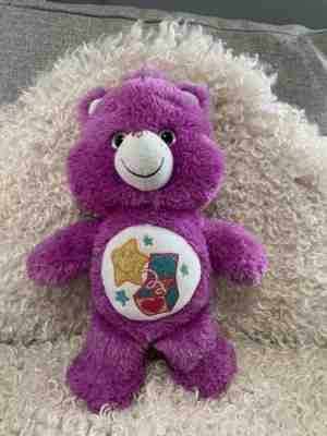 Care Bear Rare â??Surprise Bearâ? Glitter Purple Bear Limited Edition Plush Toy