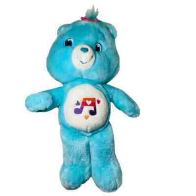 2008 Care Bears Heart Song Plush Stuffed Animal w Music Note 14