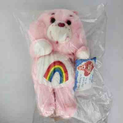 Vintage 1983 Cheer Bear Care Bears New Sealed Bag Proof Purchase Kenner