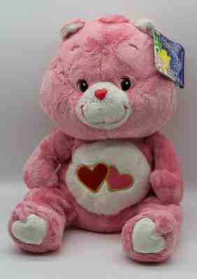 HTF NWT'S 2004 LOVE A LOT Pink Care Bear Plush CELEBRATION COLLECTION 10
