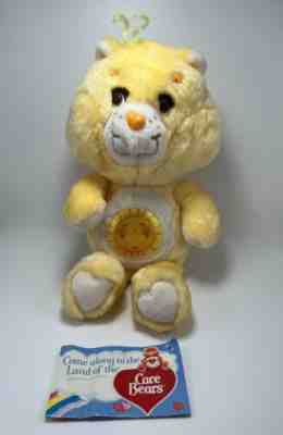 Vintage 1980s Care Bears Kenner Funshine Bear 13â? Plush Yellow Sunshine 1983 TAG