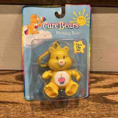 Care Bear Clip on RARE BIRTHDAY BEAR NWT!!! 2003