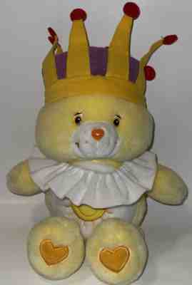 2004 Care Bears King Funshine Bear Plush Stuffed 13