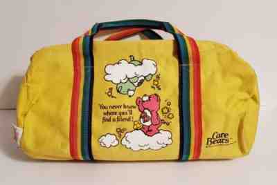 Vintage Care Bears Duffle Bag 1983 American Greetings Corp/Peters Bag Corp
