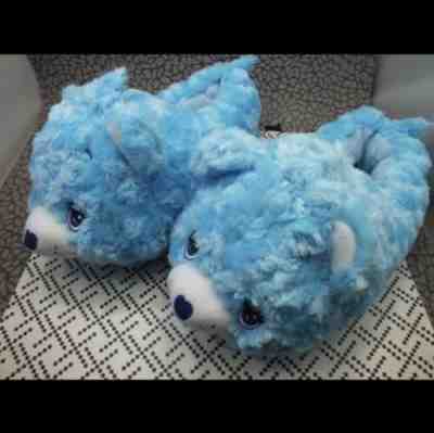 Care Bear Slippers Room Shoes Plush Blue New Japan