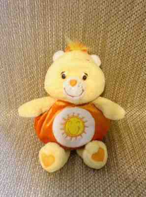 2002 Care Bears Funshine Bear Halloween Pumpkin Costume Plush Toy 8