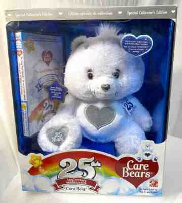 2007 Care Bears 25th Anniversary Care Bear with DVD - UNOPENED FREE SHIPPING